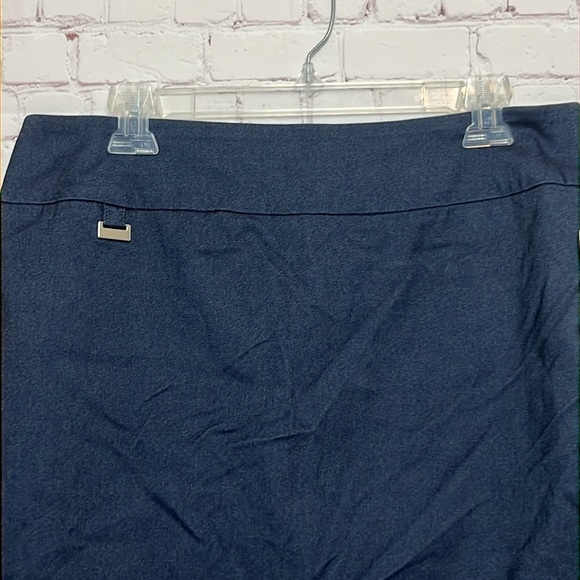 Jenna Rose Blue Pull On Skort - Picture 2 of 10